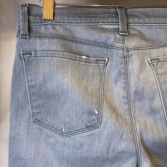 J Brand Super Skinny ”Cliché” Light Gray Denim Jeans - Picture 14 of 16